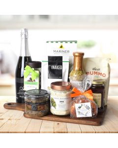 Kosher Food & Champagne Set