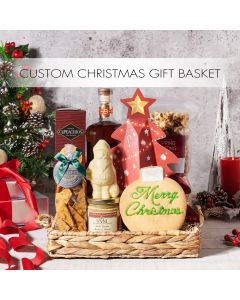 Custom Christmas Gift Baskets, Custom Gift Baskets, Xmas Gift Baskets, USA Delivery