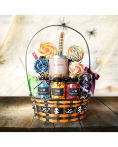 Ghoulish Gourmet Halloween Basket