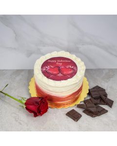 Happy Valentine’s Day Chocolate Cake, valentines gift, valentines, cake gift, cake, baked goods gift, baked goods