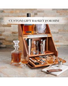 Custom Gift Basket For Him