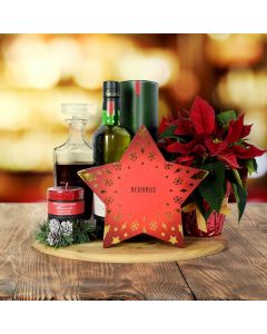 Holiday Liquor & Decanter Basket