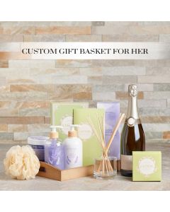 Custom Gift Basket For Her