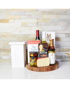 Pepper, Pepperoni & Wine Gift Set