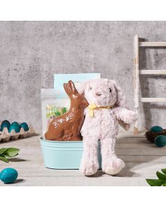 “Look What The Easter Bunny Brought Me” Gift Set, easter gift, easter, gourmet gift, gourmet, chocolate gift, chocolate, candy gift, candy, easter basket, bunny plush gift, bunny plush, Set 26160-2023