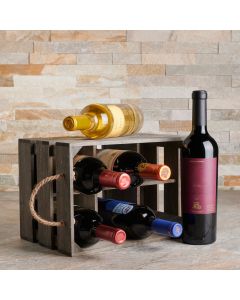 The Brindisi Six Wine Basket - With Premium Wines