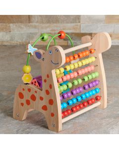 Birbaby Abacus and Bead Toy, baby gift, baby, baby toy gift, wooden toy, wooden baby toy