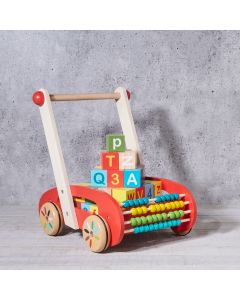 Birbaby ABC Walker, baby gift, baby toy gift, wooden baby toy, wooden toy, baby