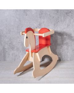 Birbaby Rocking Horse, baby gift, baby toy gift, wooden baby toy, wooden toy, baby