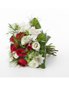 Celebrate Unity Red and White Bouquet