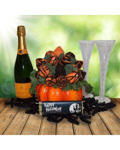 The Pumpkin Patch Chocolate Dipped Strawberries Halloween Gift Basket