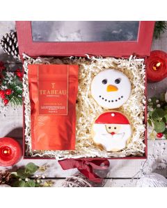 Christmas Tea & Sweets Gift Basket