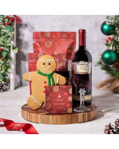 Christmas Wine & Confection Board