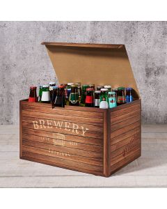 Complete Beer Gift Box, beer gift, beer, beer gift basket, beer basket