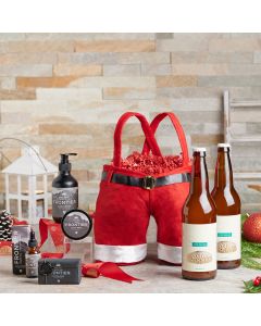 Slick n' Suave Grooming & Beer Gift Basket, Christmas gift baskets, beer gift baskets, spa gift baskets