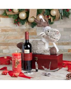 Aromatic Wine Christmas Gift Set, wine gift baskets, Christmas gift baskets