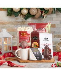 Christmas Quick Snacking Gift Set, Christmas gift baskets, gourmet gift baskets