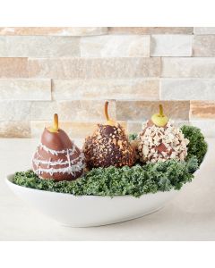 Double Dipped Pears - Chocolate Gift - Canada Delivery