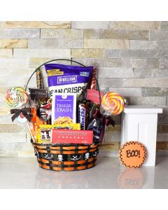 Petrifying Purple Halloween Gift Basket