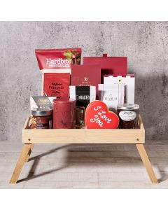 "Red Hot Love" Gift Basket, Valentine's Day gifts, cookie gifts
