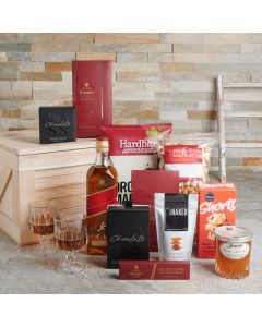 Truffles & Liquor Gift Crate, Valentine's Day gifts, liquor gifts, truffles