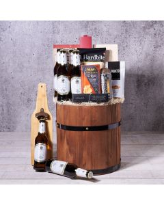 Deluxe Gourmet Snacks & Beer Gift Set, beer gift baskets, gourmet gift baskets