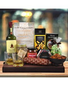 Whiskey and Treats St. Patrick's Day Gift Basket
