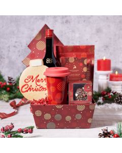 basket, chocolate, chocolate cookies, Christmas Cookie, Christmas Gift Baskets, cookies, christmas, gift basket, gourmet, holiday, Hot Chocolate, Liquor, Liquor Gift Basket, xmas, christmas gift basket delivery, delivery christmas gift bas