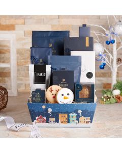 Holly Jolly Christmas Gift Set, christmas gift, christmas, holiday gift, holiday, gourmet gift, gourmet, cookie gift, cookie, coffee gift, coffee