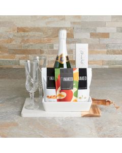Nuts & Champagne Gift Set