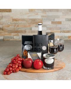 Barbury Brie & Wine Gift Set