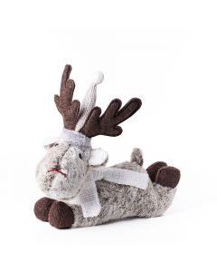 Playful Holiday Reindeer, plush gift, plush, plush toy gift, plush toy, holiday gift, holiday, decoration, holiday decoration