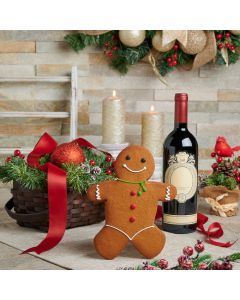 Magic of Christmas Wine Gift Set, christmas gift set, cookie, basket, wine gift set, wine, wine gift set delivery, delivery wine gift set, christmas set usa, usa christmas set
