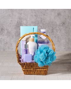 perfume, mother's day, spa gift, spa gift basket, lavender, bath and body, skincare, spa, Set 24102-2021, spa gift basket delivery, delivery spa gift basket, bath and body luxury basket usa, usa bath and body luxury basket