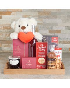 Special Lady Gift Basket, Liquor Gift Baskets, Gourmet Gift Baskets, Canada Delivery