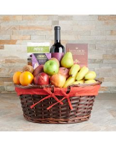 The Amqui Fruit Basket, Gourmet Gift Baskets, Fruit Gift Baskets, Wine Gift Baskets, Chocolate Gift Baskets, USA Delivery