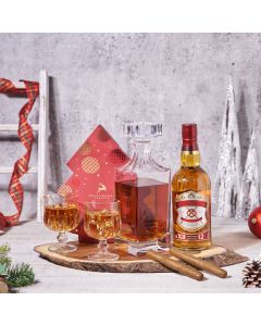 Whiskey & Chocolate Holiday Gift Set