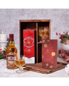 A Very Merry Chocolate & Liquor Gift