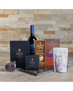 Chocolate Lover’s Delight Gift Set with Wine