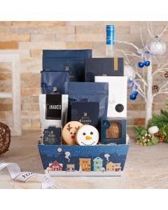 Spirited Holiday Sweets Gift Set, christmas gift, christmas, holiday gift, holiday, gourmet gift, gourmet, cookie gift, cookie, liquor gift, liquor