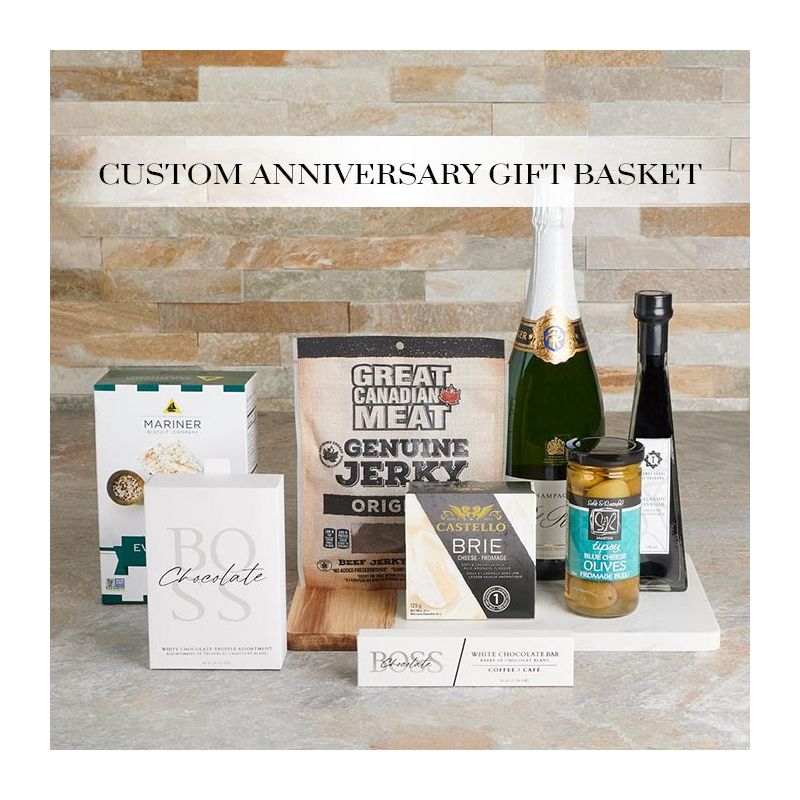Custom Anniversary Gift Baskets
