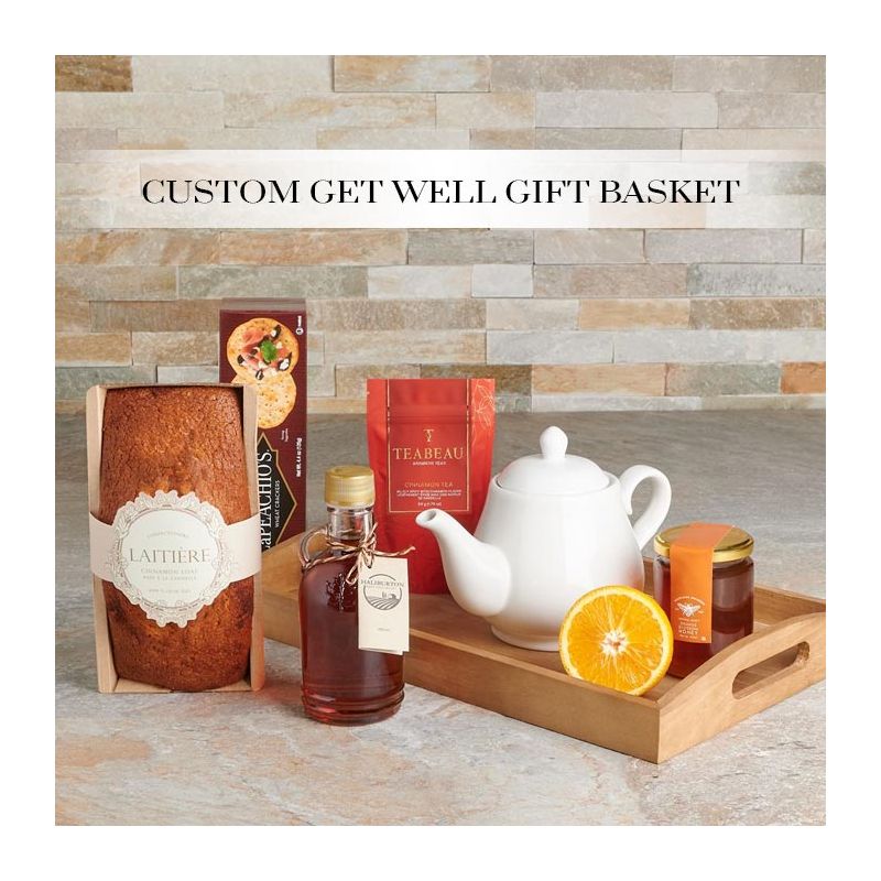 Custom Get Well Gift Baskets are very popular. The first step is to