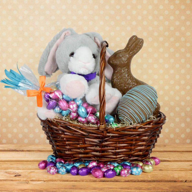 Easter Bunny and Eggs Gift Basket HAZELTON'S USA