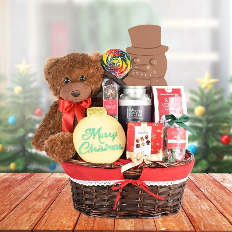 Sweet Holiday Memories Gift Basket HAZELTON'S USA