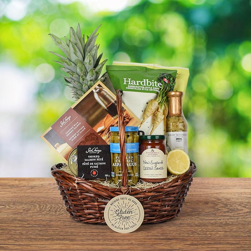 Exotic Gourmet Gift Basket HAZELTON'S USA