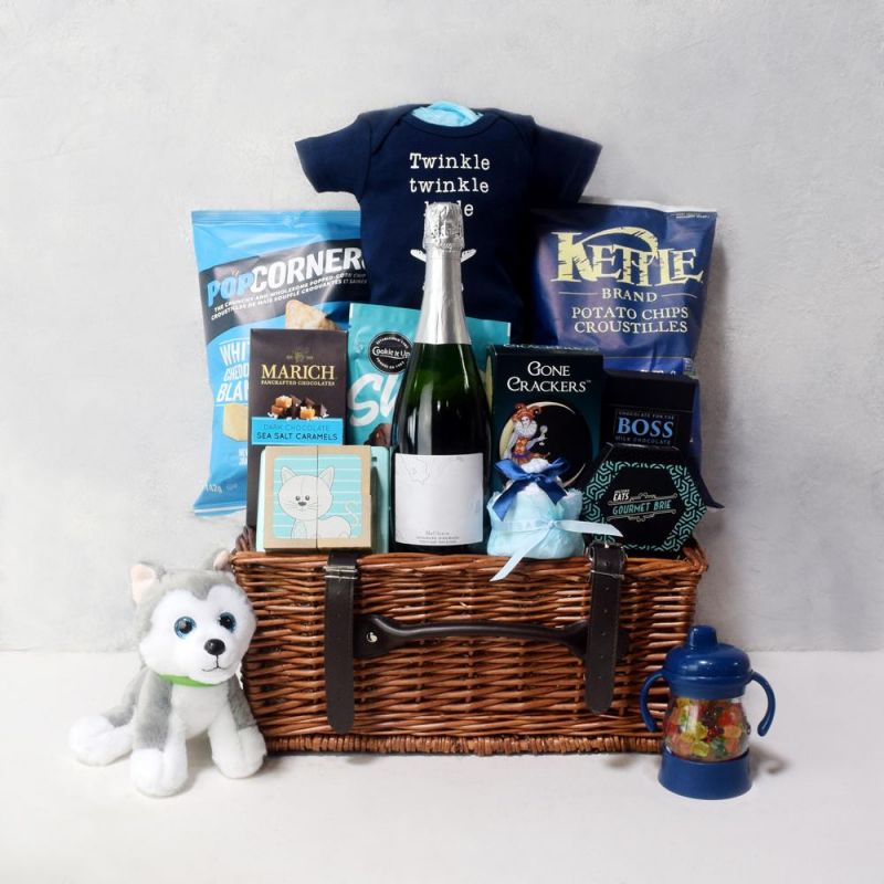 CUTE & BUBBLY GIFT BASKET HAZELTON'S USA