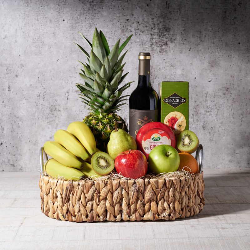 Redwood Valley Wine Basket HAZELTON'S USA Wine Gift Baskets US