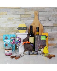 Easter Gourmet Wine Gift Basket