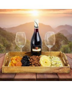 The Dried Fruit and Wine Passover Basket