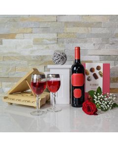 Mother’s Day Truffles & Wine Gift Basket